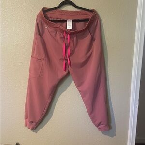 Figs Coral Jogger Pants